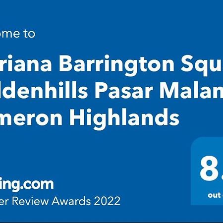 Mariana Barrington Square Goldenhills Pasar Malam Cameron Highlands Exterior foto
